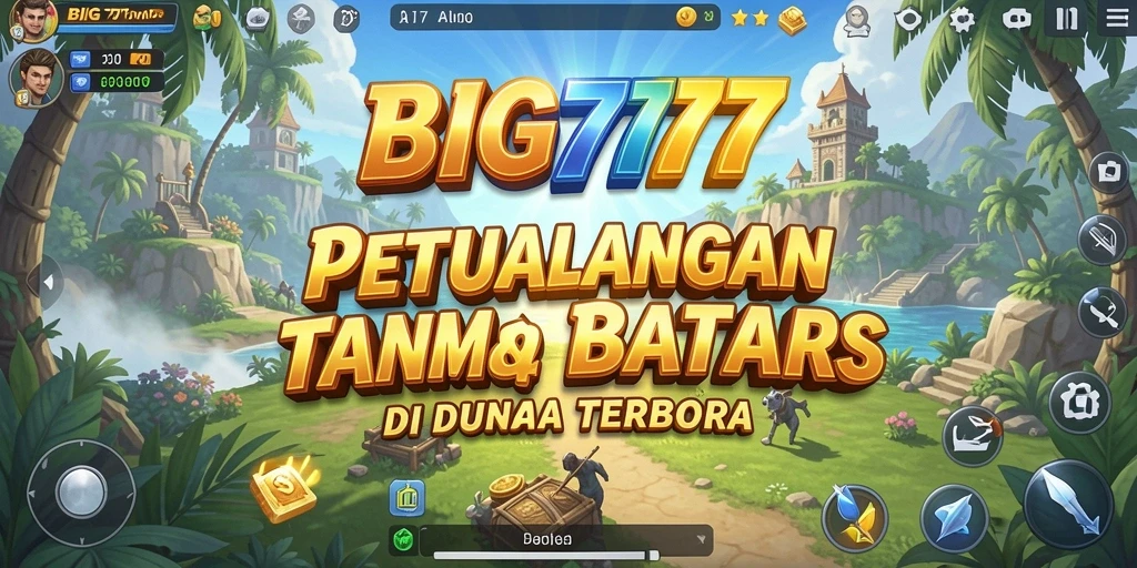 Screenshot BIG777 menunjukkan aksi penjelajahan yang mendebarkan di dunia terbuka.