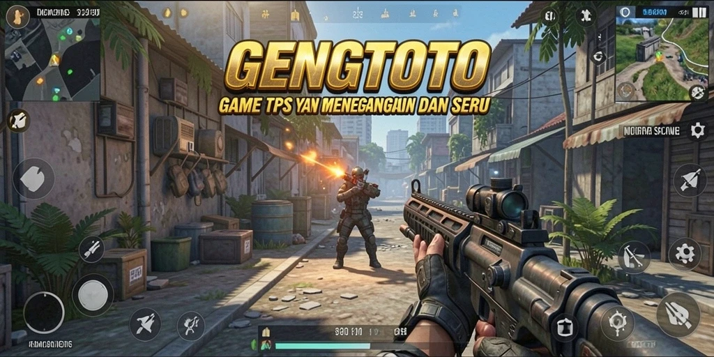 Tampilan gameplay GENGTOTO yang menegangkan dan mendebarkan.