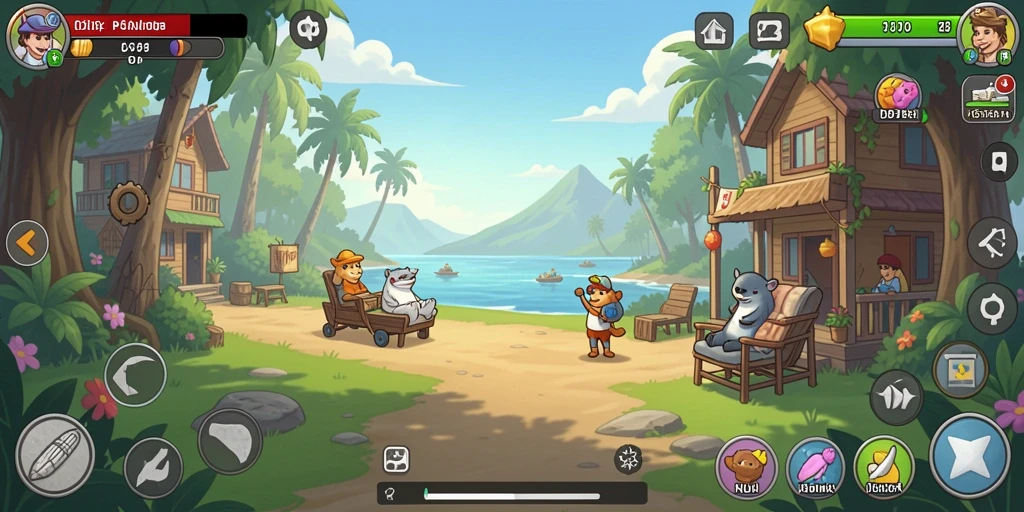 Tangkapan layar utama ID6788 menampilkan aksi gameplay Idle yang seru.