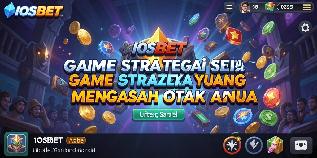 Tangkapan layar gameplay IOSBET yang menunjukkan strategi dan aksi seru.