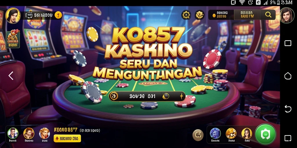 Tampilan gameplay Kasino yang mengasyikkan dengan fitur interaktif.