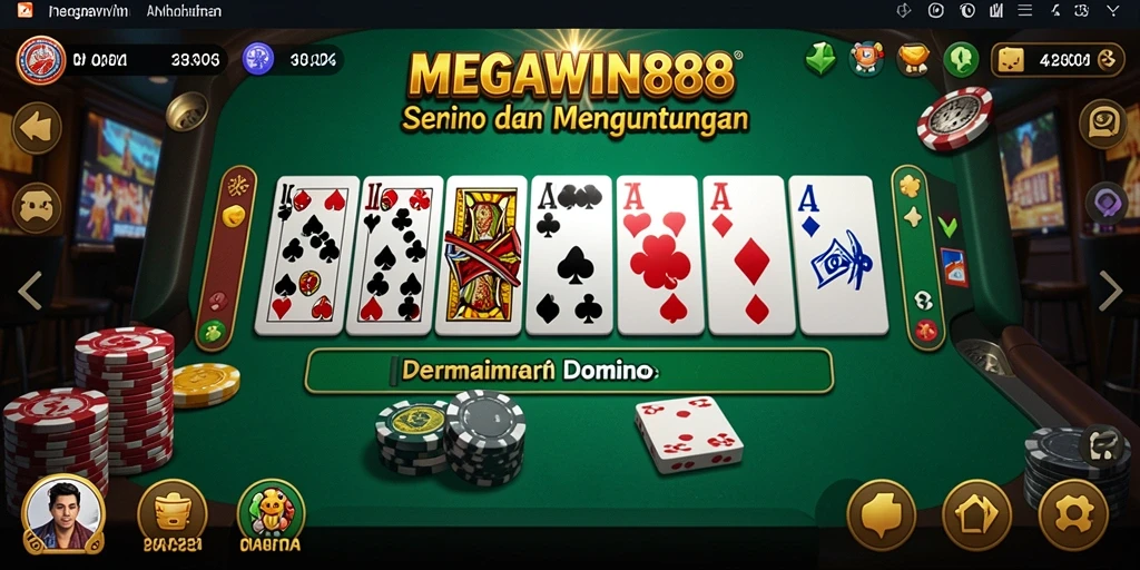 Tampilan gameplay seru dan menarik di MEGAWIN888.
