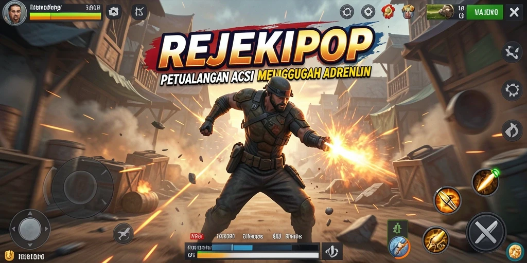 Gameplay seru REJEKIPOP dengan aksi mendebarkan di setiap level.